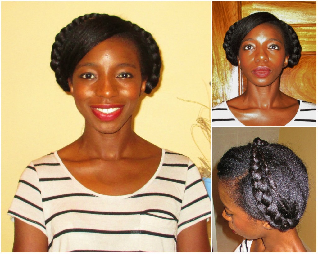 PROTECTIVE STYLE PICTORIAL – MILKMAID BRAIDS 