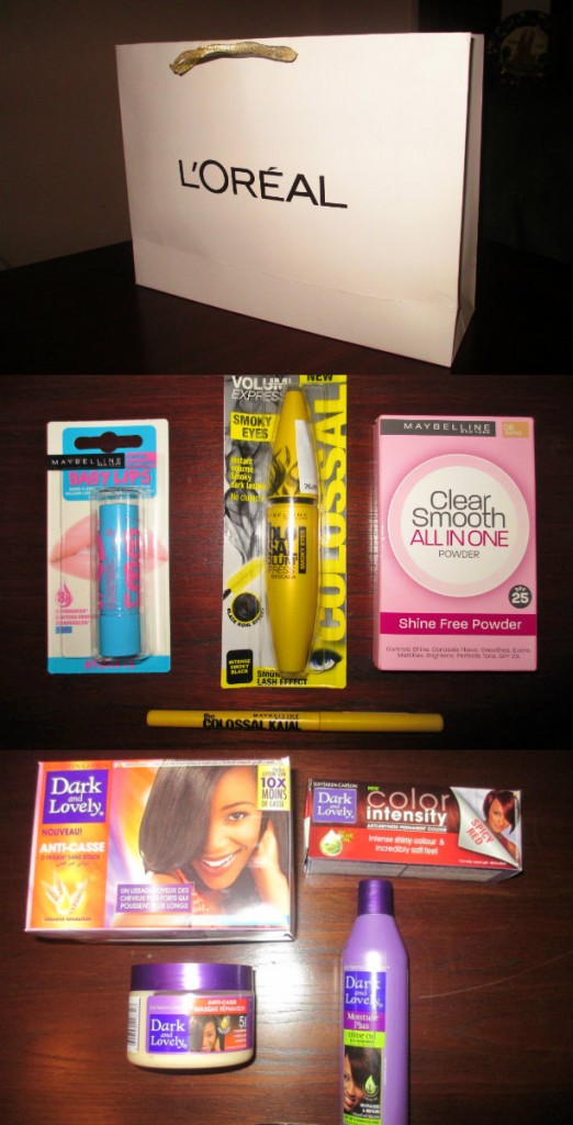 Loreal goodie bag